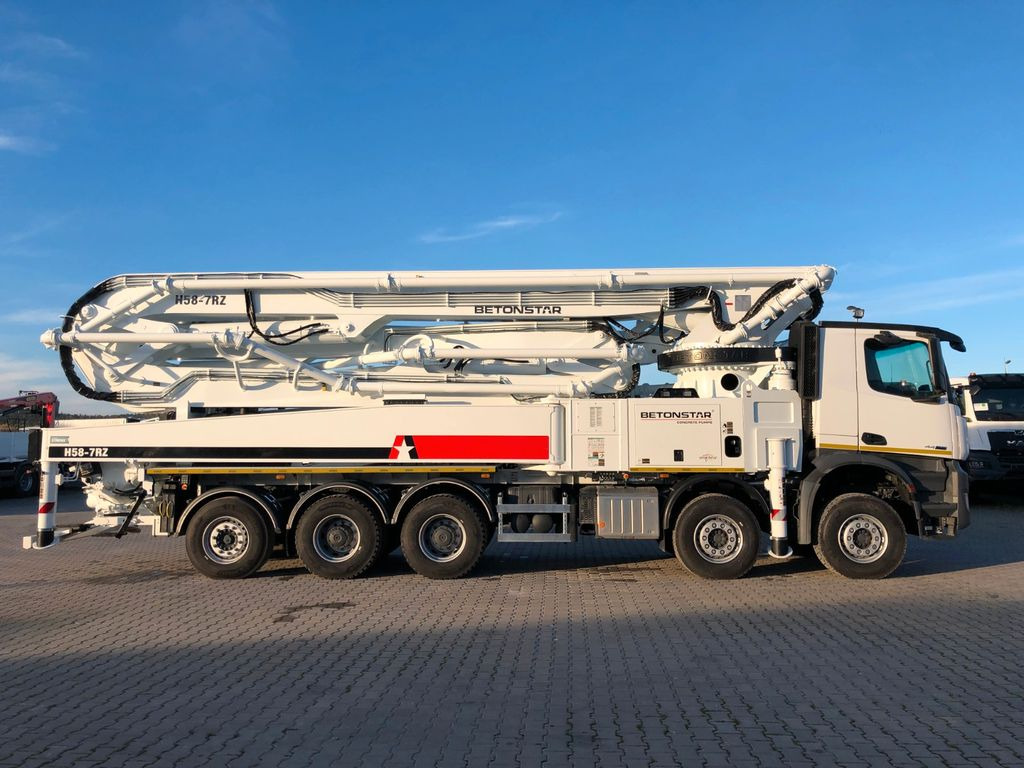 Mercedes-Benz AROCS 4458 BETONSTAR H58.16-7RZ - Camion pompe: photos 3 Mercedes-Benz AROCS 4458 BETONSTAR H58.16-7RZ - Camion pompe: photos 3