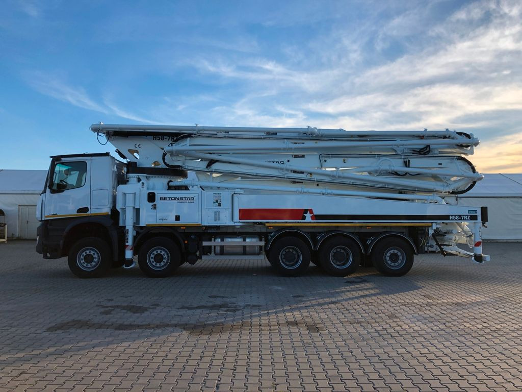 Mercedes-Benz AROCS 4458 BETONSTAR H58.16-7RZ - Camion pompe: photos 4 Mercedes-Benz AROCS 4458 BETONSTAR H58.16-7RZ - Camion pompe: photos 4