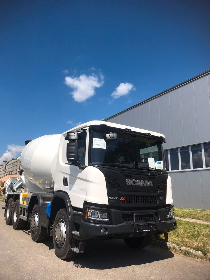 Scania P420 8X4 FML 10 M3 Scania P420 8X4 FML 10 M3 - Camion malaxeur: photos 4 Scania P420 8X4 FML 10 M3 Scania P420 8X4 FML 10 M3 - Camion malaxeur: photos 4