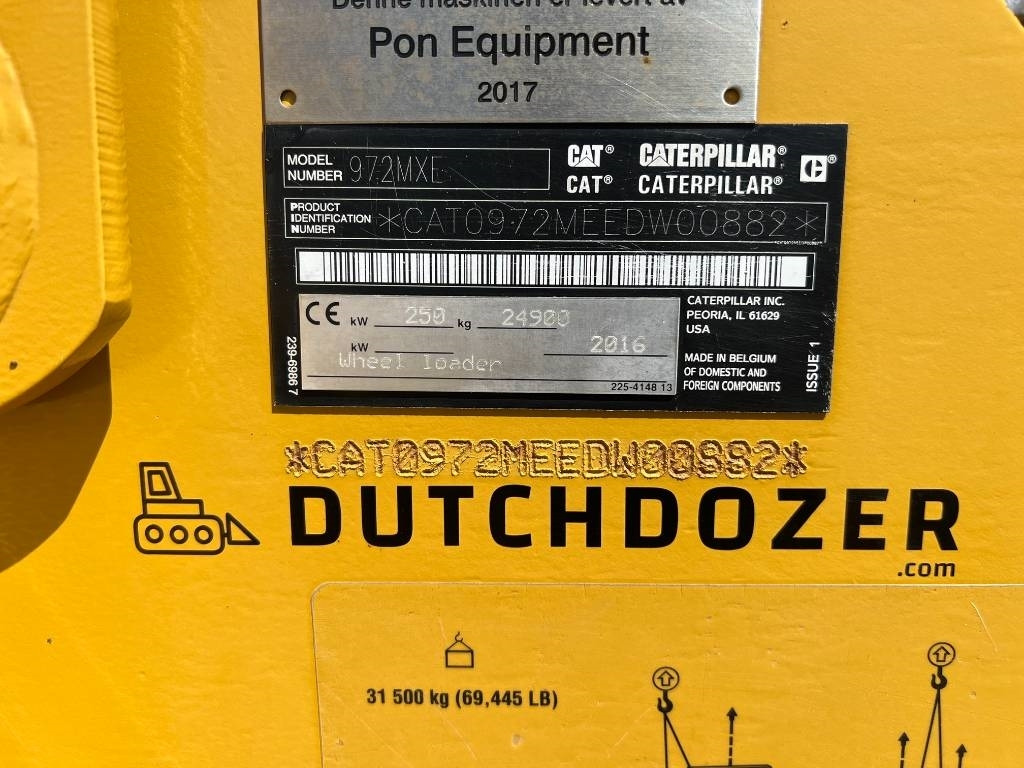 Chargeuse sur pneus CAT 972 M: photos 7