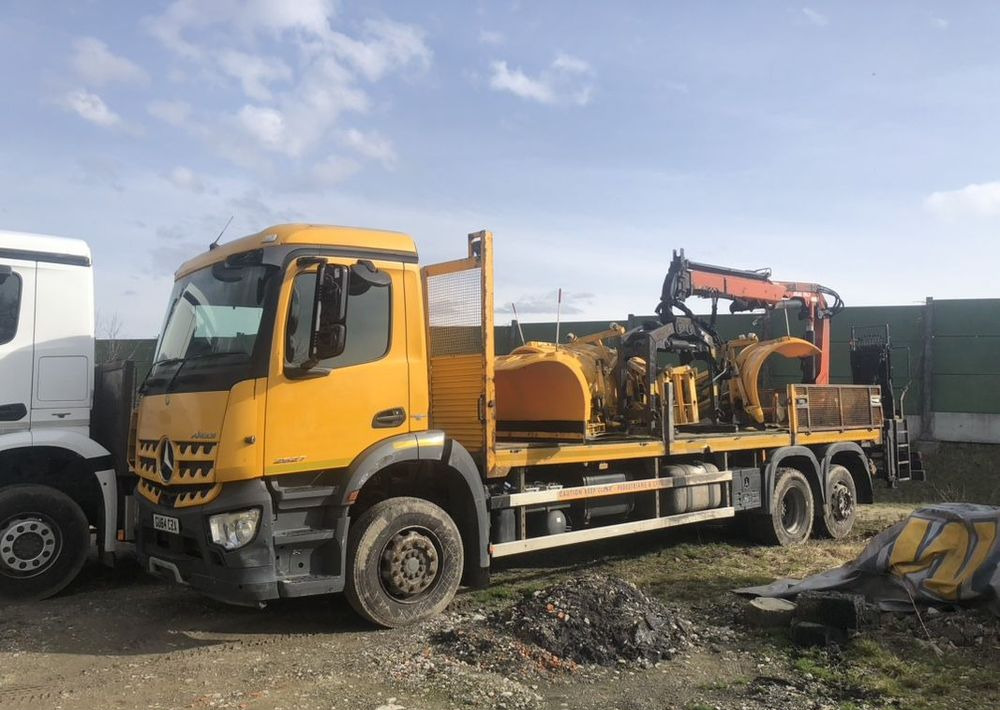 Mercedes-Benz Arocs 2527 6x2 HDS atlas 105.2-2AL skrzynia - Camion plateau: photos 2 Mercedes-Benz Arocs 2527 6x2 HDS atlas 105.2-2AL skrzynia - Camion plateau: photos 2
