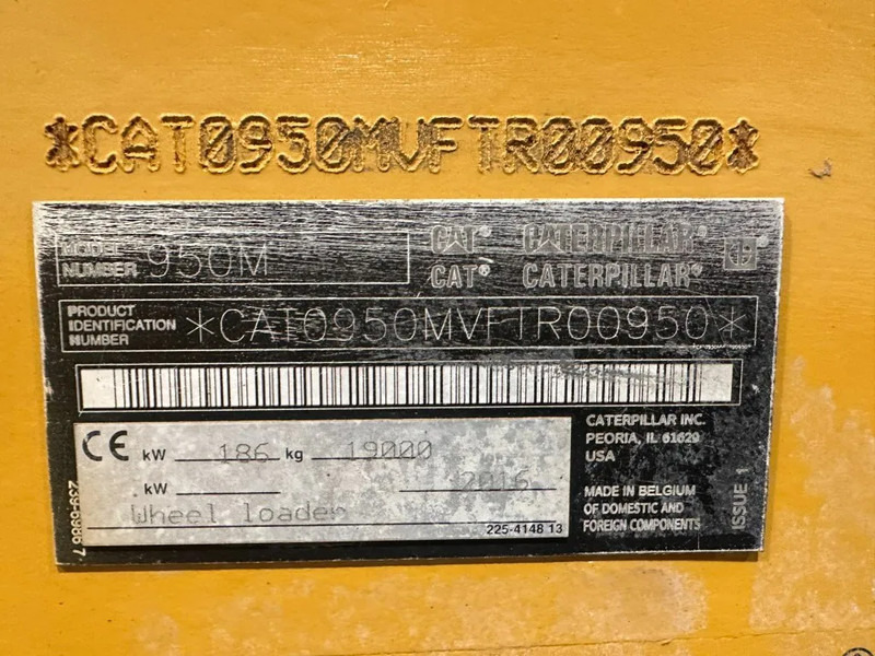Caterpillar 950M - Chargeuse sur pneus: photos 3 Caterpillar 950M - Chargeuse sur pneus: photos 3