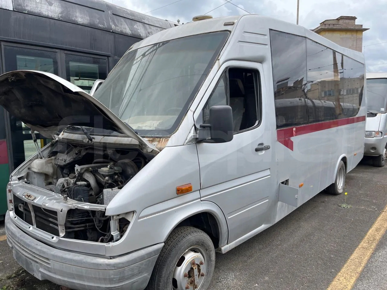 N. 2 Mercedes-Benz 414T - Minibus, Transport de personnes: photos 3 N. 2 Mercedes-Benz 414T - Minibus, Transport de personnes: photos 3