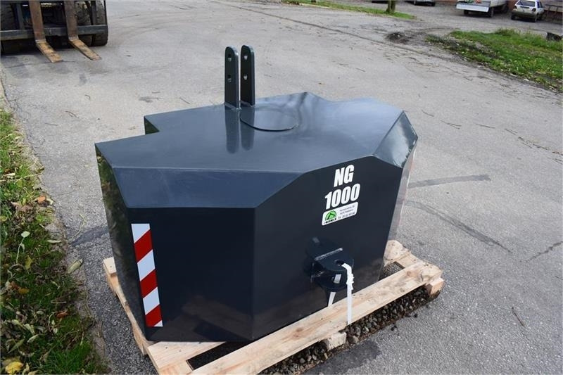 - - - 1000 kilo J-Maskiner - Contrepoids pour Machine agricole: photos 3 - - - 1000 kilo J-Maskiner - Contrepoids pour Machine agricole: photos 3