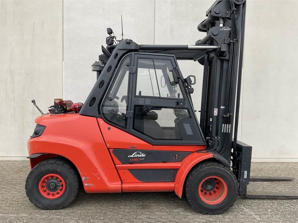 Linde H80D-03/900 - Chariot élévateur diesel: photos 1 Linde H80D-03/900 - Chariot élévateur diesel: photos 1