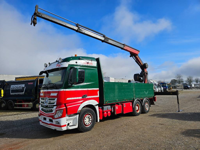 Mercedes-Benz Actros 2551/6x2 // Palfinger 16002 B // 2xtrucks - Camion grue: photos 3 Mercedes-Benz Actros 2551/6x2 // Palfinger 16002 B // 2xtrucks - Camion grue: photos 3
