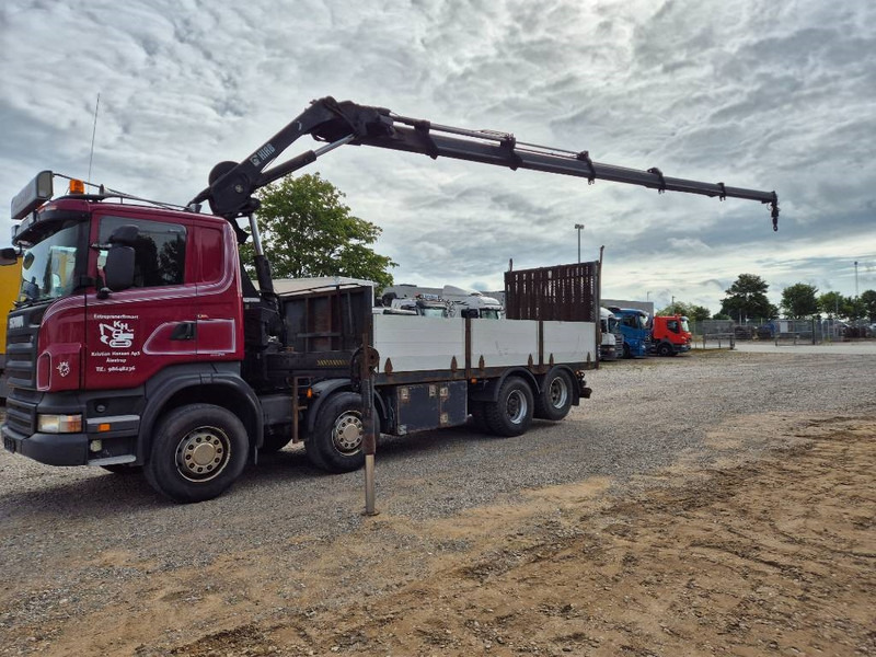 Scania R480 8x2/4 // Hiab 244 EP-5 // Hyd - ramp - Camion grue: photos 2 Scania R480 8x2/4 // Hiab 244 EP-5 // Hyd - ramp - Camion grue: photos 2