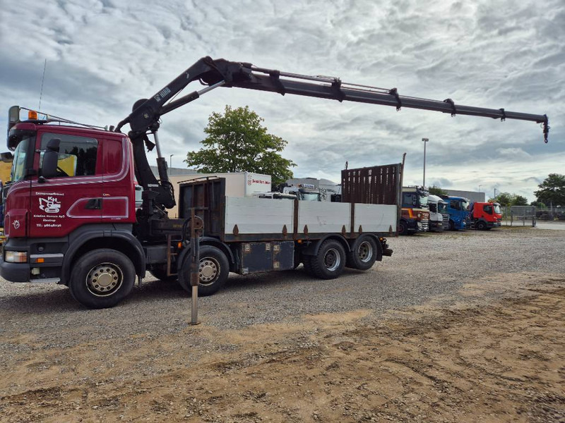Scania R480 8x2/4 // Hiab 244 EP-5 // Hyd - ramp - Camion grue: photos 2 Scania R480 8x2/4 // Hiab 244 EP-5 // Hyd - ramp - Camion grue: photos 2