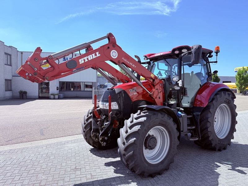 Case Maxxum 145 CVX + Stoll Profiline FZ 45.1 - Tracteur agricole: photos 1 Case Maxxum 145 CVX + Stoll Profiline FZ 45.1 - Tracteur agricole: photos 1