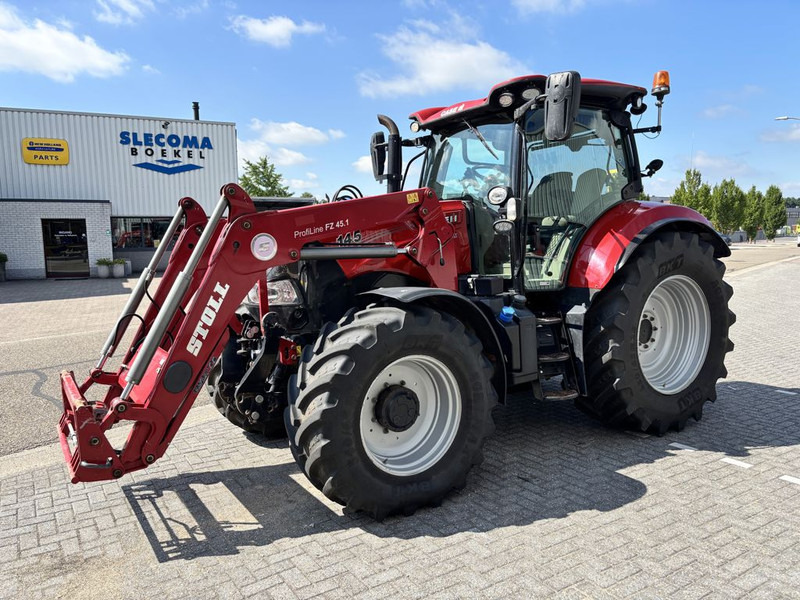 Case Maxxum 145 CVX + Stoll Profiline FZ 45.1 - Tracteur agricole: photos 2 Case Maxxum 145 CVX + Stoll Profiline FZ 45.1 - Tracteur agricole: photos 2