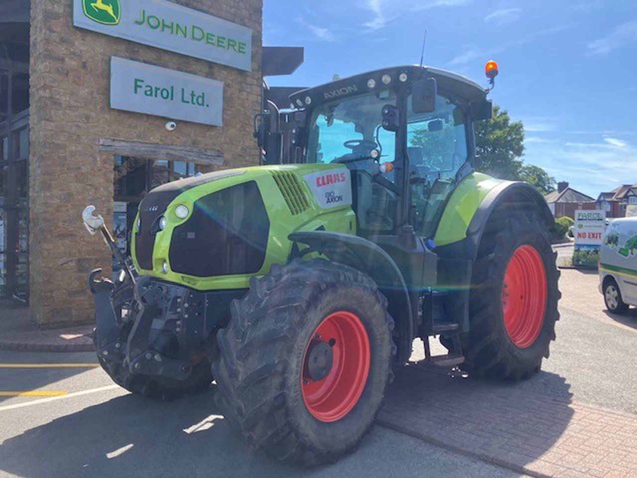 Claas Axion 810 - Tracteur agricole: photos 2 Claas Axion 810 - Tracteur agricole: photos 2