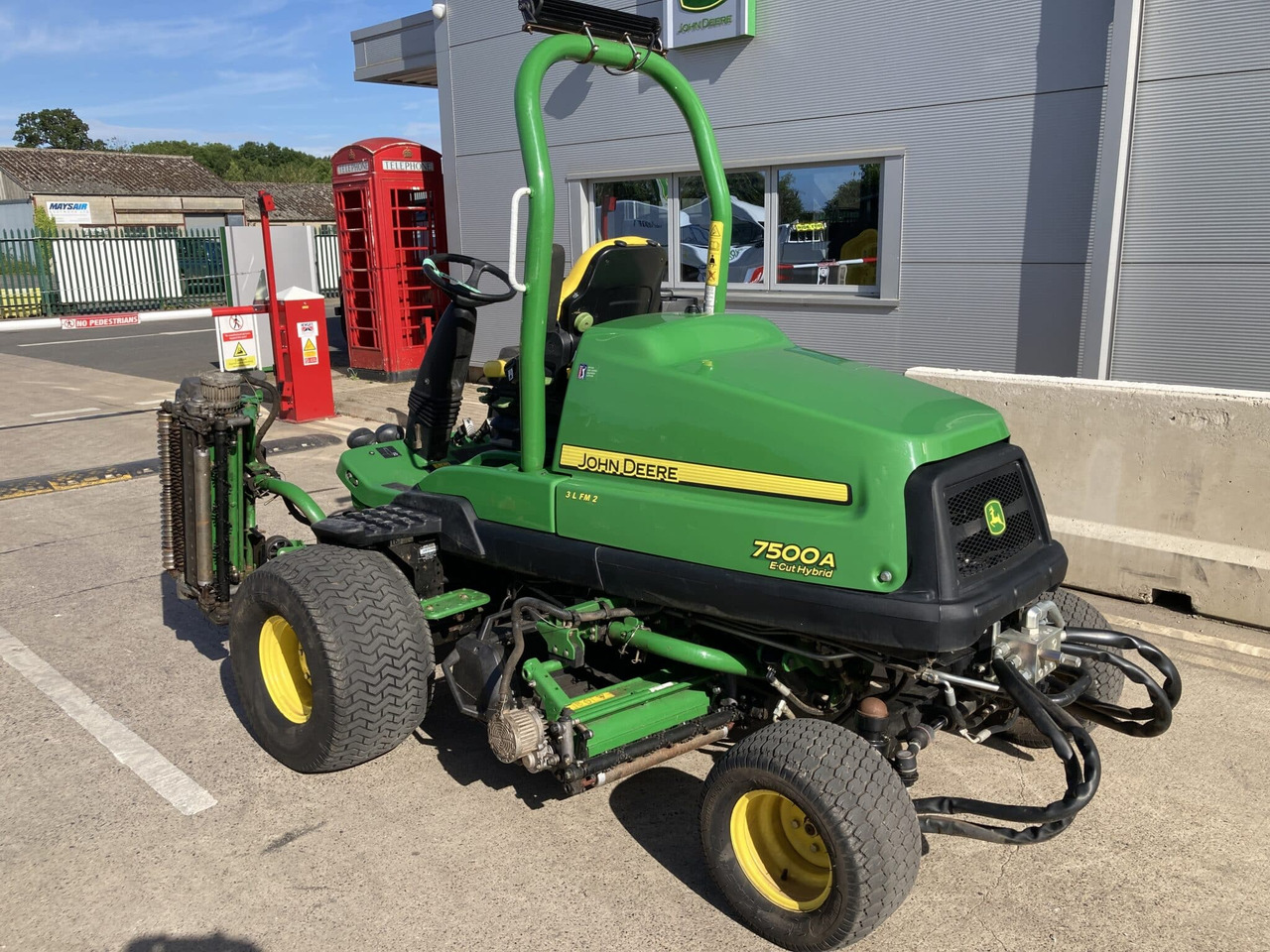 John Deere 7500AE Fairway Mower - Motofaucheuse: photos 3 John Deere 7500AE Fairway Mower - Motofaucheuse: photos 3