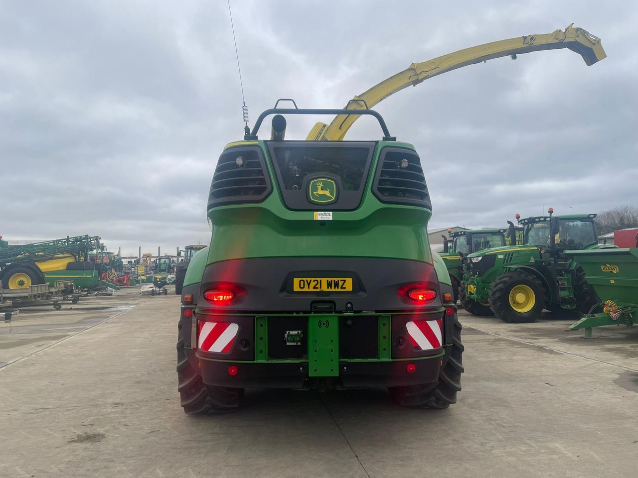 John Deere 9600 - Ensileuse: photos 3 John Deere 9600 - Ensileuse: photos 3
