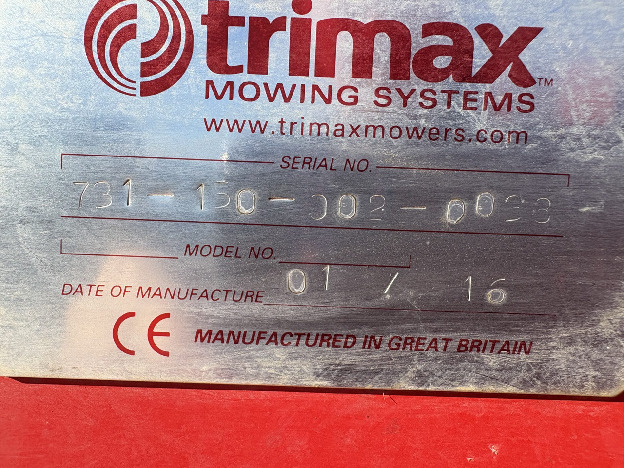 Trimax Striker 150 roller mower - Motofaucheuse: photos 5 Trimax Striker 150 roller mower - Motofaucheuse: photos 5