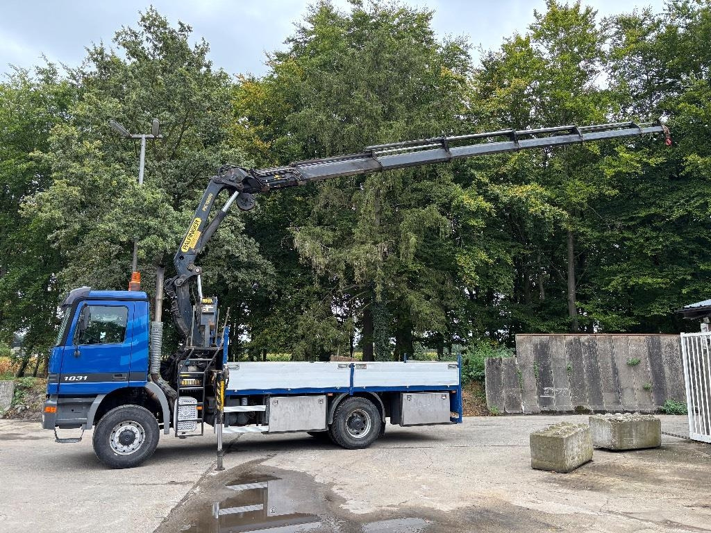 Mercedes-Benz Actros 1831/ 4x4 / Palfinger PK19000 Crane - Camion grue: photos 1 Mercedes-Benz Actros 1831/ 4x4 / Palfinger PK19000 Crane - Camion grue: photos 1