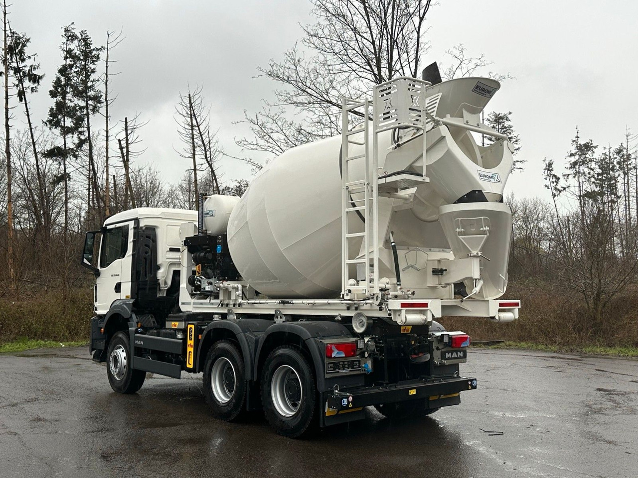 Camion ampliroll, Camion grue MAN TGS 33.440 6x4 Euro6e Abroller + Fahrmischer: photos 5