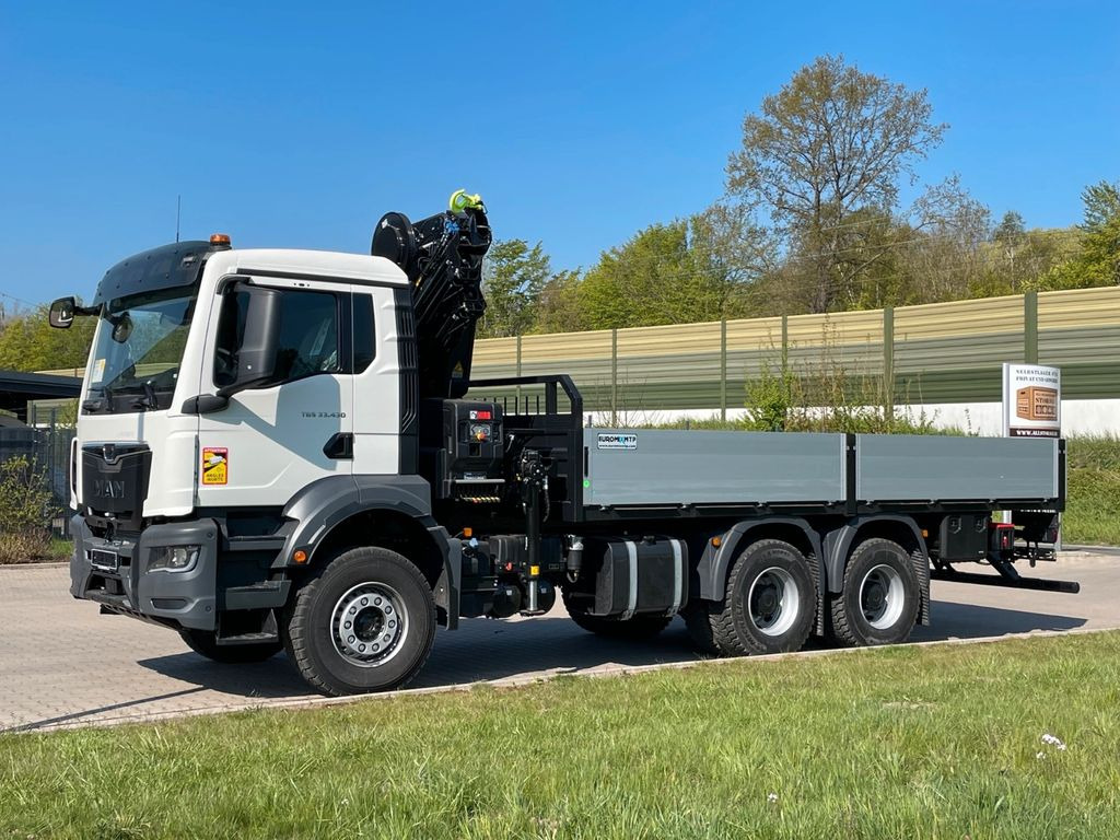 MAN TGS 33.440 6x4 HIAB 228-6 - Camion grue, Camion plateau: photos 3 MAN TGS 33.440 6x4 HIAB 228-6 - Camion grue, Camion plateau: photos 3