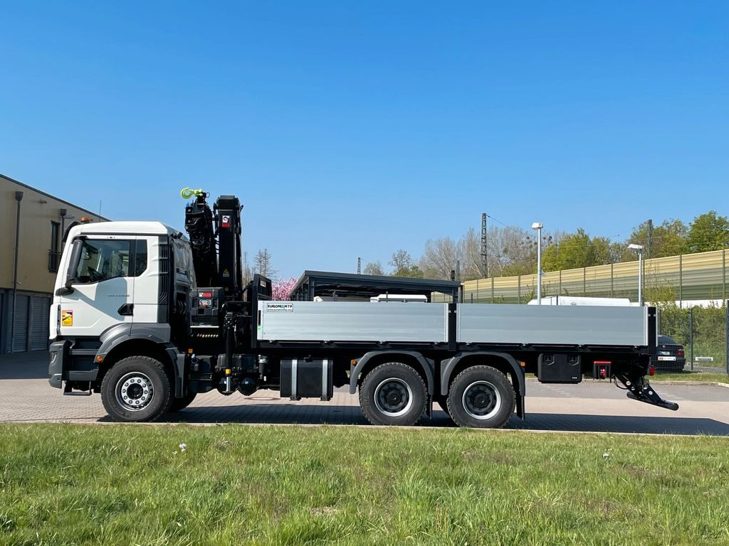 MAN TGS 33.440 6x4 HIAB 228-6 - Camion plateau, Camion grue: photos 4 MAN TGS 33.440 6x4 HIAB 228-6 - Camion plateau, Camion grue: photos 4