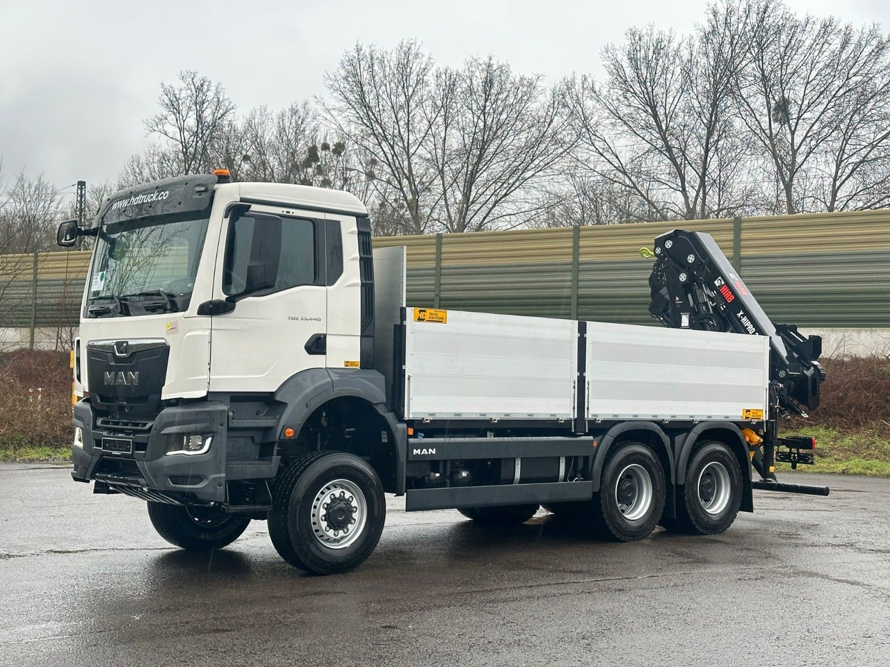 MAN TGS 33.440 6x6 Kran HIAB X-HiPro 302 E 6 - Camion grue: photos 3 MAN TGS 33.440 6x6 Kran HIAB X-HiPro 302 E 6 - Camion grue: photos 3