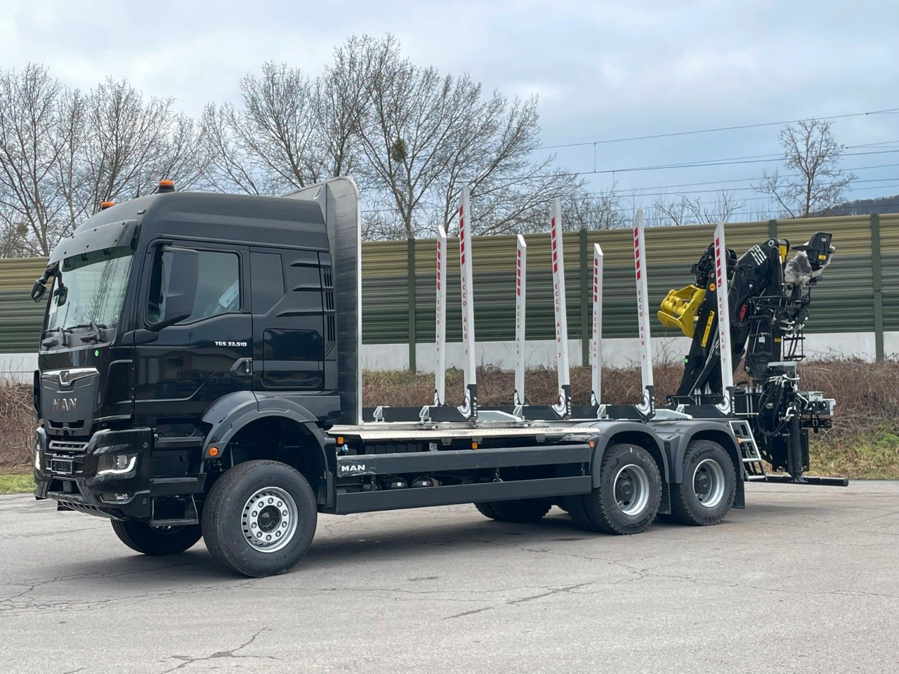 MAN TGS 33.510 6X4 BL Euro6e LogLift 165Z - Camion grumier, Camion grue: photos 3 MAN TGS 33.510 6X4 BL Euro6e LogLift 165Z - Camion grumier, Camion grue: photos 3