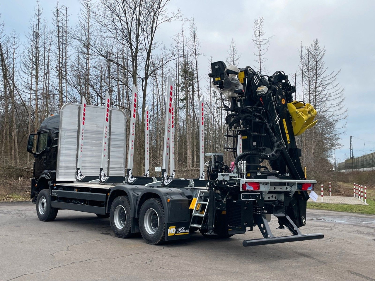 MAN TGS 33.510 6X4 BL Euro6e LogLift 165Z - Camion grumier, Camion grue: photos 5 MAN TGS 33.510 6X4 BL Euro6e LogLift 165Z - Camion grumier, Camion grue: photos 5