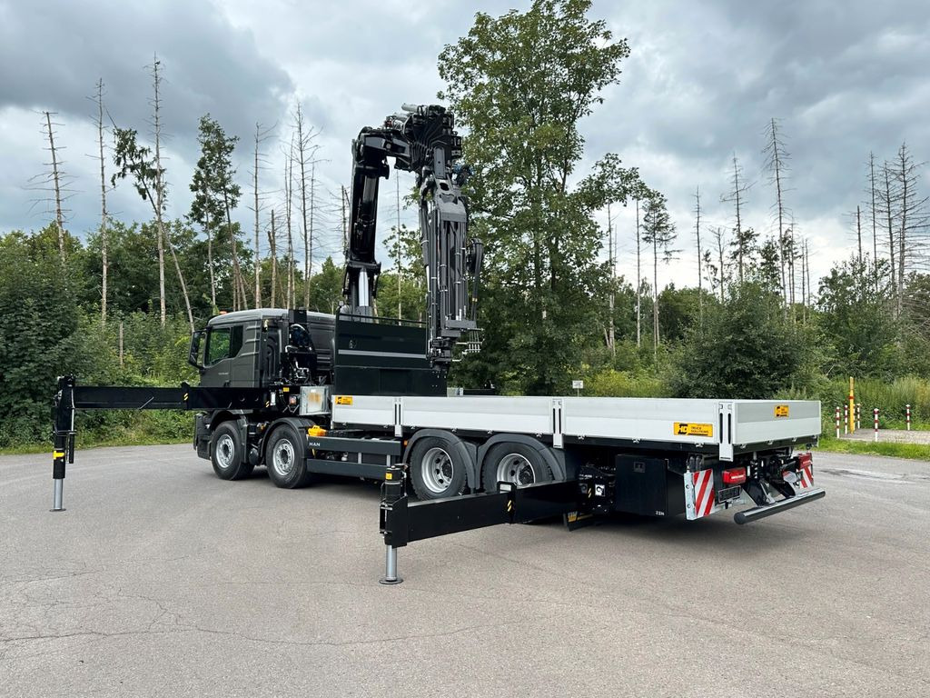 MAN TGS 35.520 8x4 BL HIAB X-HiPro858E-8 & Jib150x-6 - Camion grue, Camion plateau: photos 5 MAN TGS 35.520 8x4 BL HIAB X-HiPro858E-8 & Jib150x-6 - Camion grue, Camion plateau: photos 5