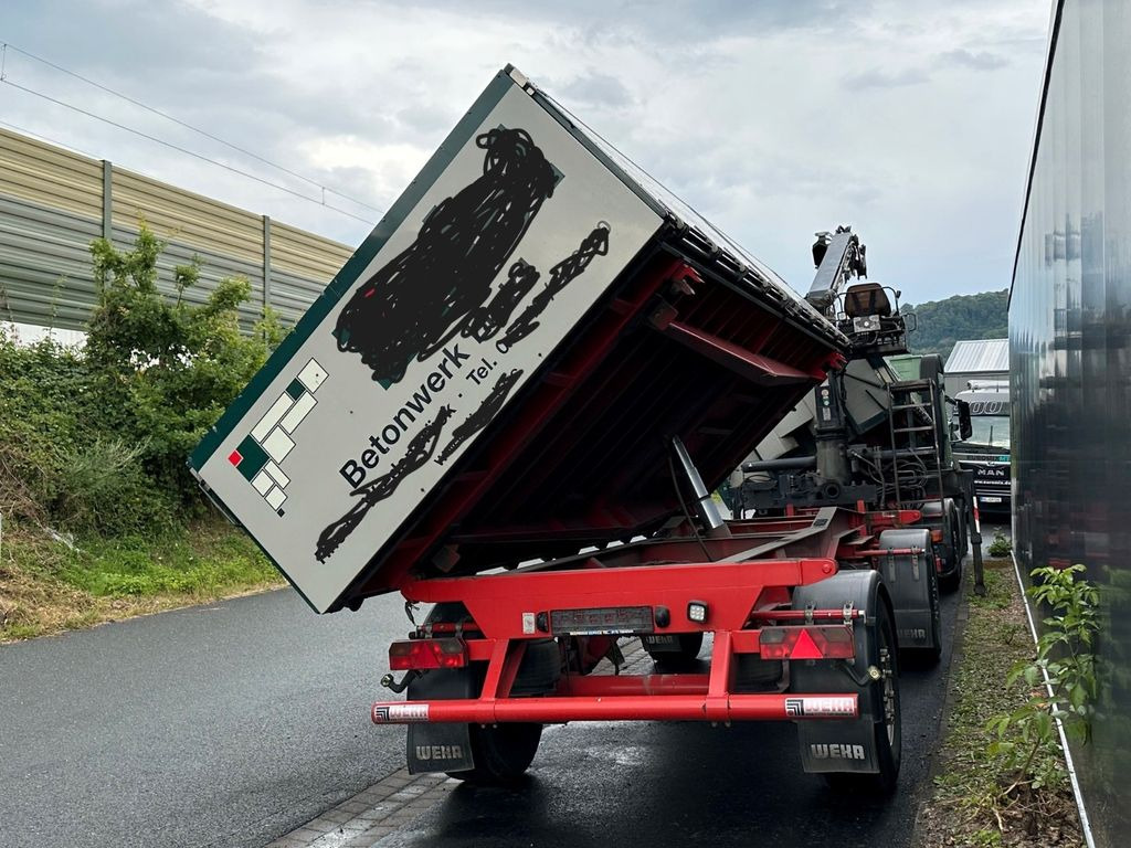 Camion benne, Camion grue Mercedes-Benz 2545 6x2 Euro6 2-Seiten-Kipper ATLAS 145 KRAN: photos 15