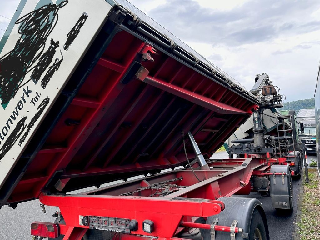 Camion benne, Camion grue Mercedes-Benz 2545 6x2 Euro6 2-Seiten-Kipper ATLAS 145 KRAN: photos 17