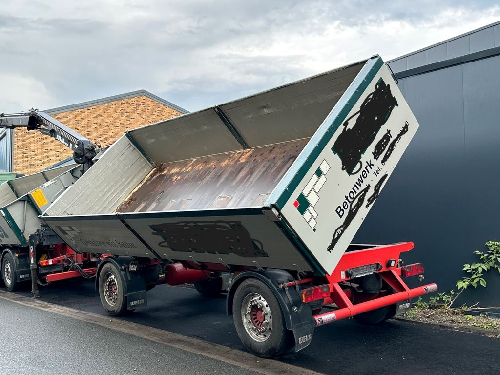 Camion benne, Camion grue Mercedes-Benz 2545 6x2 Euro6 2-Seiten-Kipper ATLAS 145 KRAN: photos 14