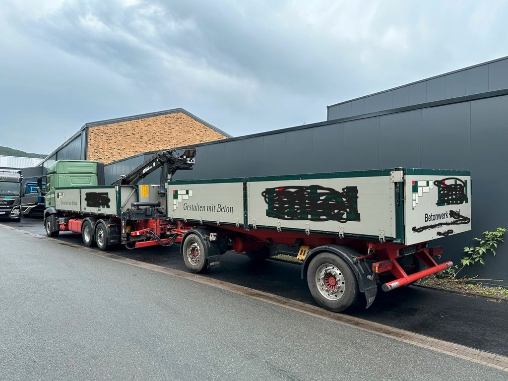 Camion benne, Camion grue Mercedes-Benz 2545 6x2 Euro6 2-Seiten-Kipper ATLAS 145 KRAN: photos 11