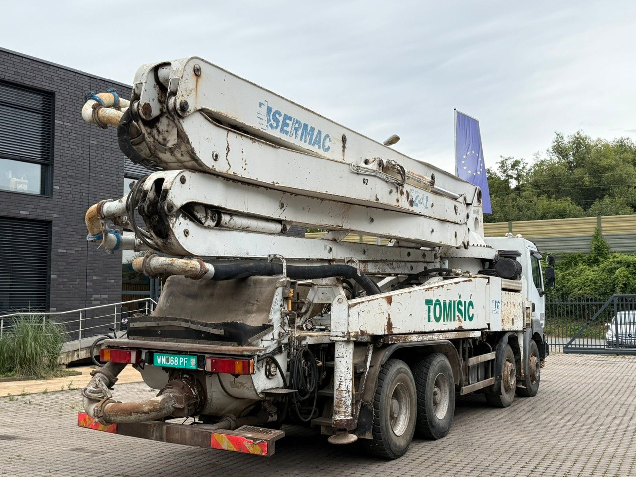 Renault Kerax 420 dci Sermac 41m Betonpumpe - Camion pompe: photos 4 Renault Kerax 420 dci Sermac 41m Betonpumpe - Camion pompe: photos 4