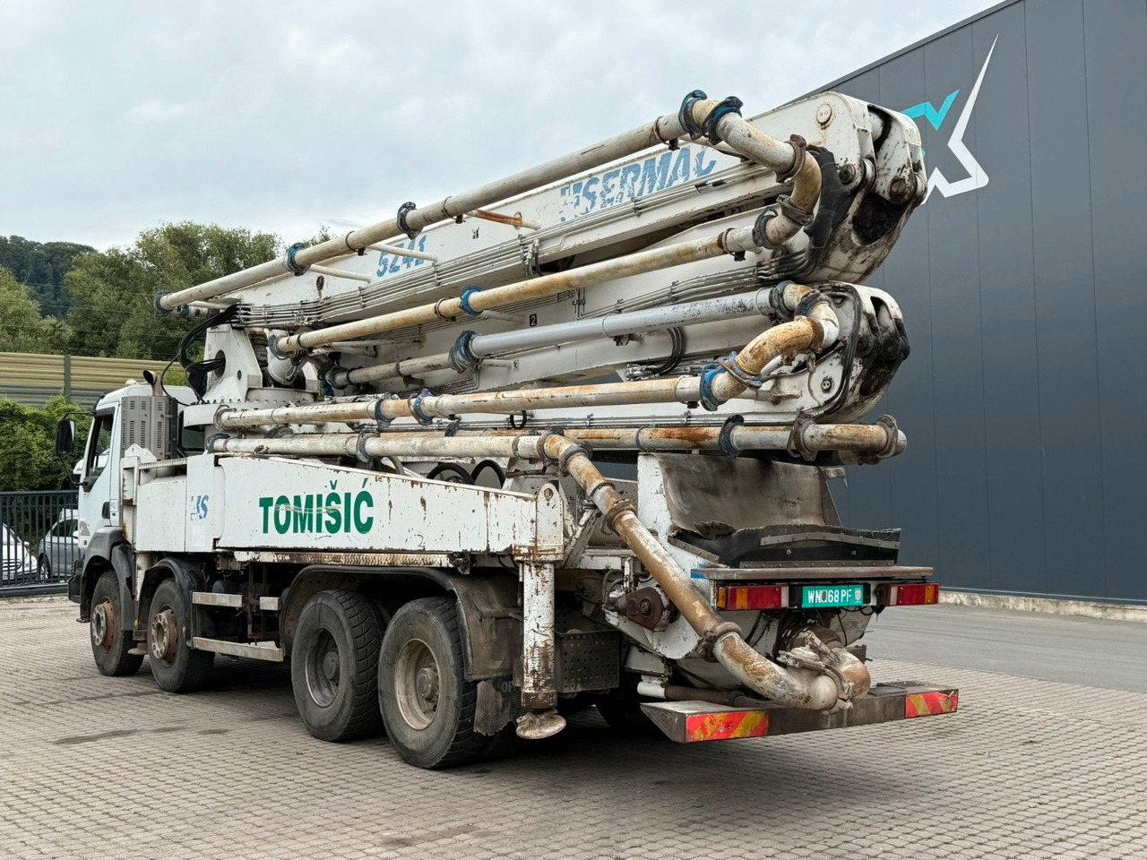 Renault Kerax 420 dci Sermac 41m Betonpumpe - Camion pompe: photos 3 Renault Kerax 420 dci Sermac 41m Betonpumpe - Camion pompe: photos 3