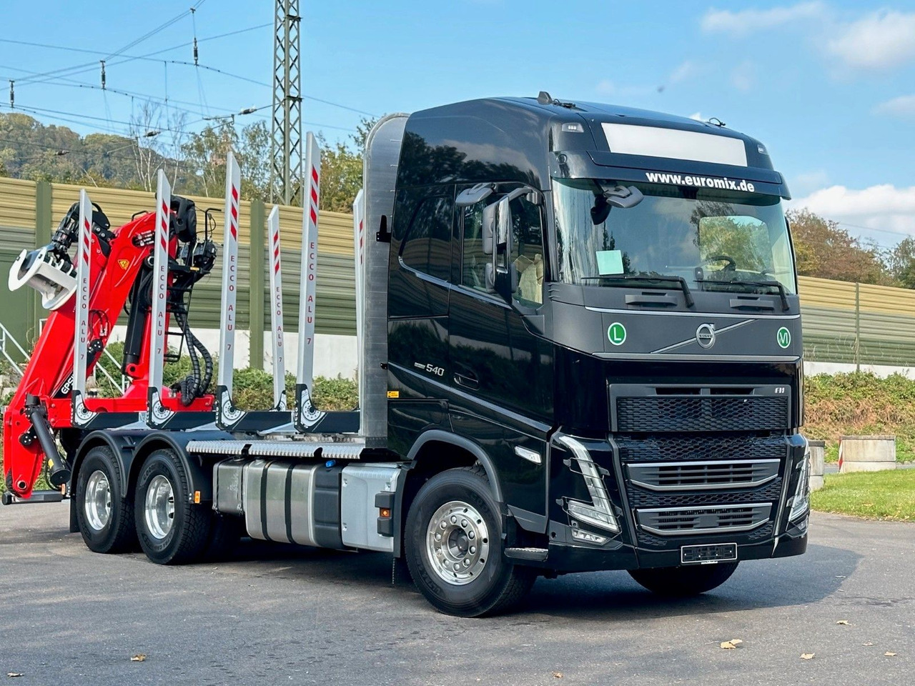 Volvo FH 540 6x4 LogLift EPSILON - Camion grumier, Camion grue: photos 1 Volvo FH 540 6x4 LogLift EPSILON - Camion grumier, Camion grue: photos 1