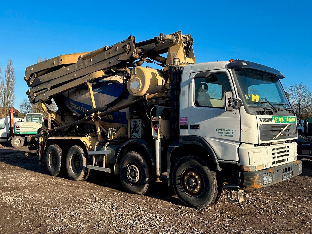 Volvo FM380 8X4 CIFA 28m Fahrmischer Pumpe - Camion pompe: photos 2 Volvo FM380 8X4 CIFA 28m Fahrmischer Pumpe - Camion pompe: photos 2