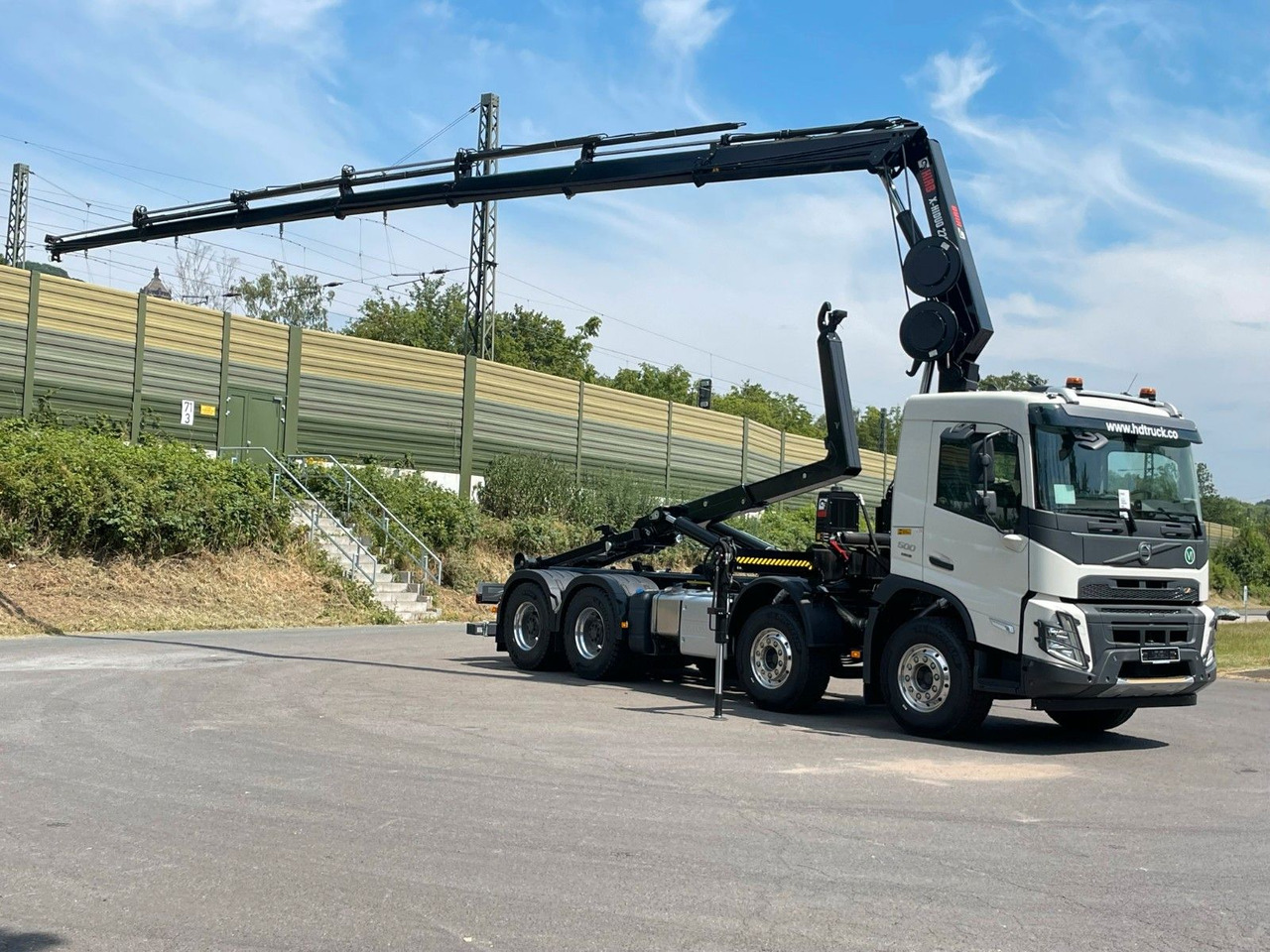 Crédit-bail  Volvo FMX 500 8x4 Abrollkipper + Kran Hiab 228-6 Volvo FMX 500 8x4 Abrollkipper + Kran Hiab 228-6: photos 18
