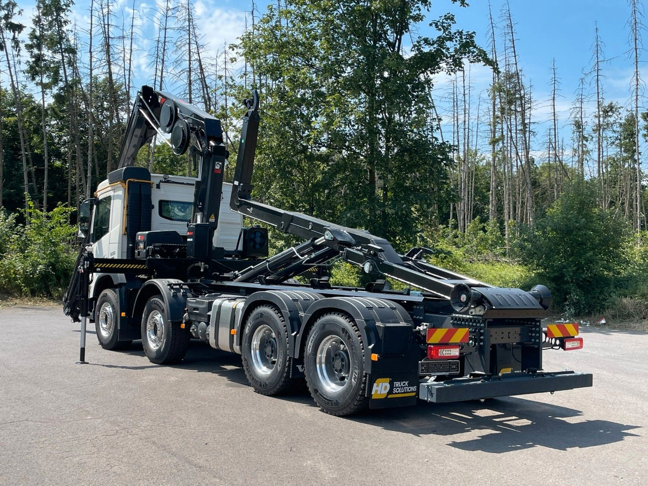 Crédit-bail  Volvo FMX 500 8x4 Abrollkipper + Kran Hiab 228-6 Volvo FMX 500 8x4 Abrollkipper + Kran Hiab 228-6: photos 12