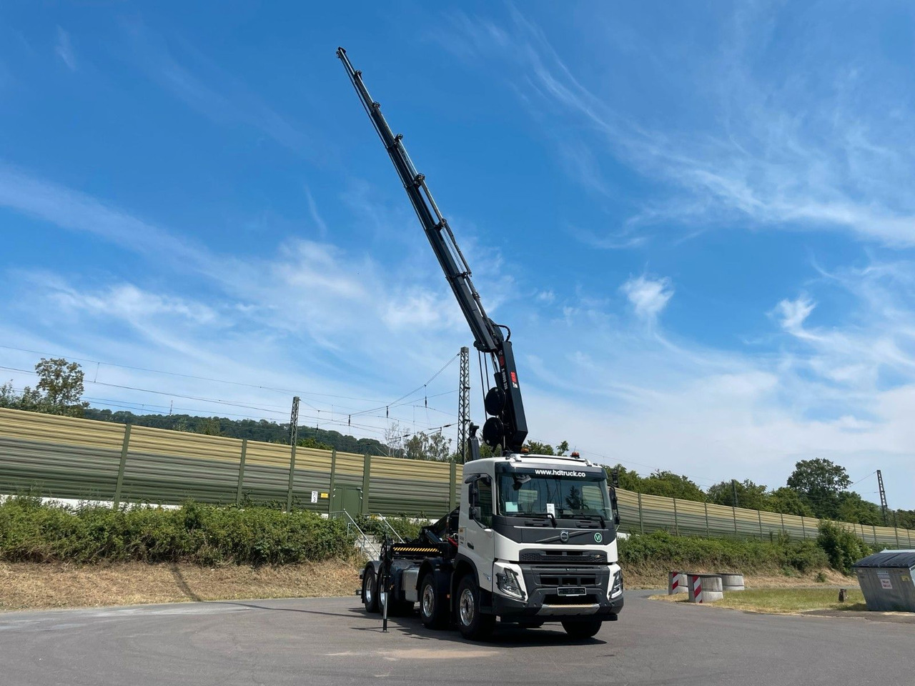 Crédit-bail  Volvo FMX 500 8x4 Abrollkipper + Kran Hiab 228-6 Volvo FMX 500 8x4 Abrollkipper + Kran Hiab 228-6: photos 19