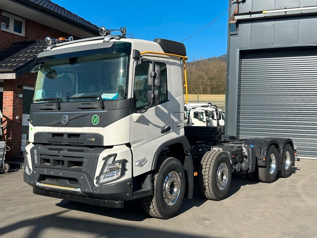 Volvo FMX 500 8x4 - Châssis cabine: photos 1 Volvo FMX 500 8x4 - Châssis cabine: photos 1