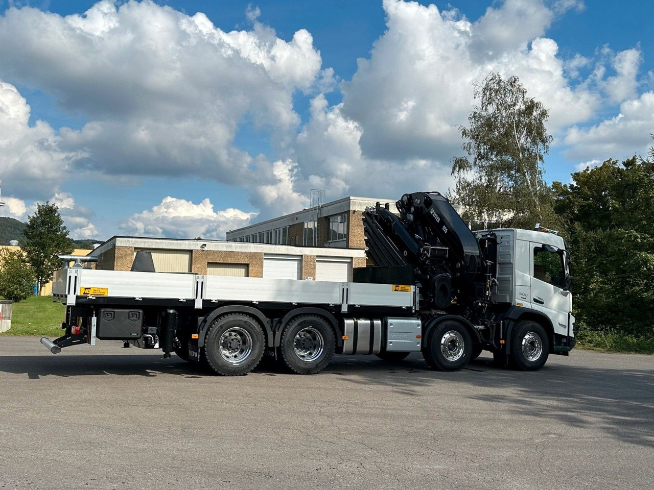 Camion grue Volvo FMX 500 8x4 EFFER 955-8s + Jib 6s: photos 9