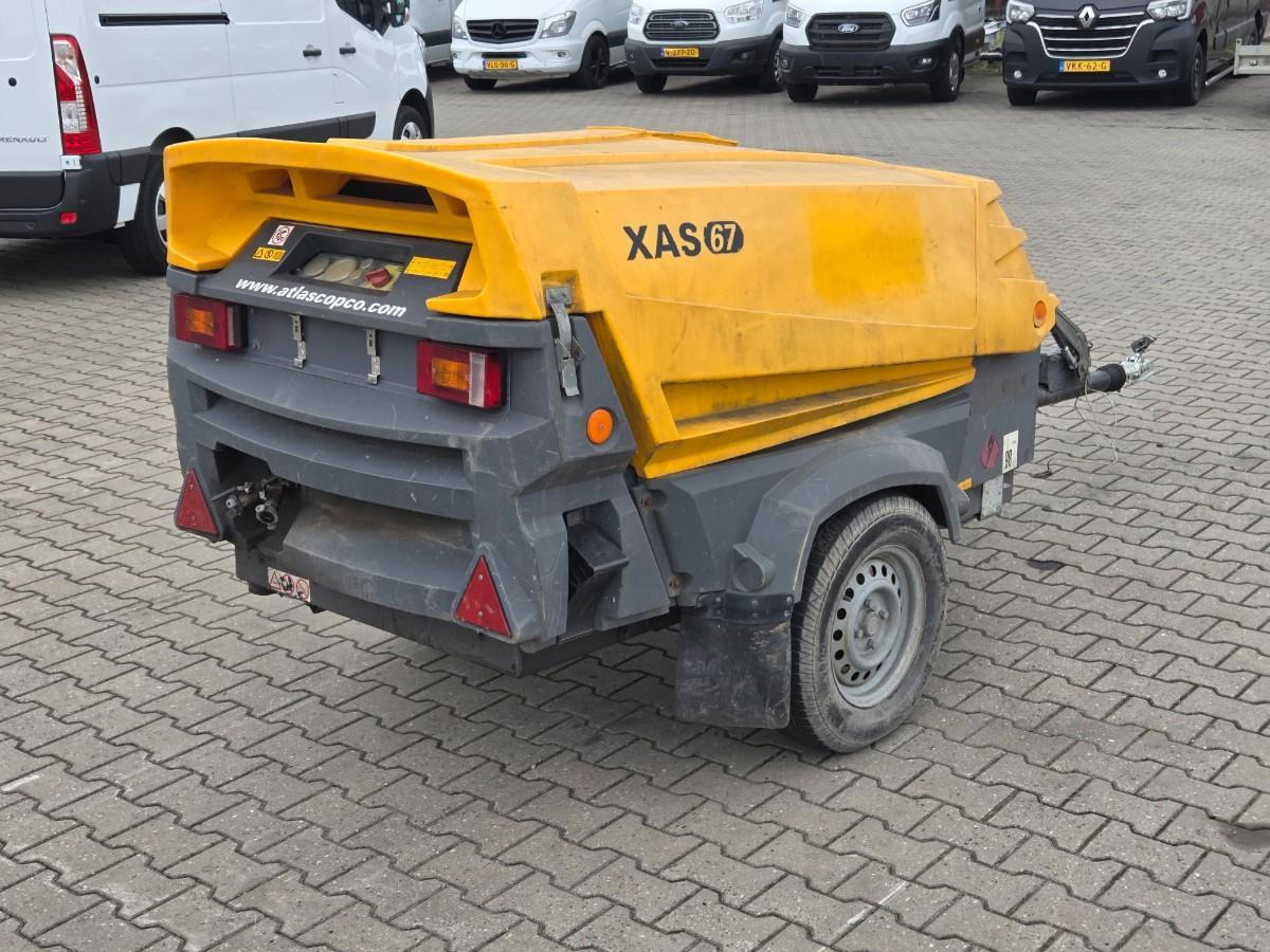 Atlas Copco XAS67 Compressor - Compresseur d'air: photos 1 Atlas Copco XAS67 Compressor - Compresseur d'air: photos 1
