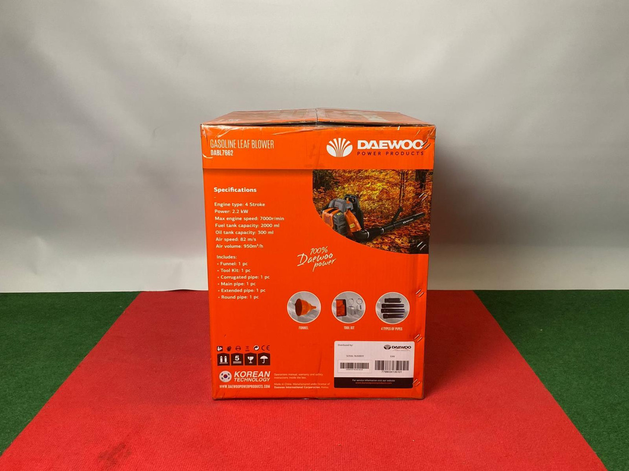 Daewoo DABL7662 Benzine Bladblazer - Machine de nettoyage: photos 3 Daewoo DABL7662 Benzine Bladblazer - Machine de nettoyage: photos 3