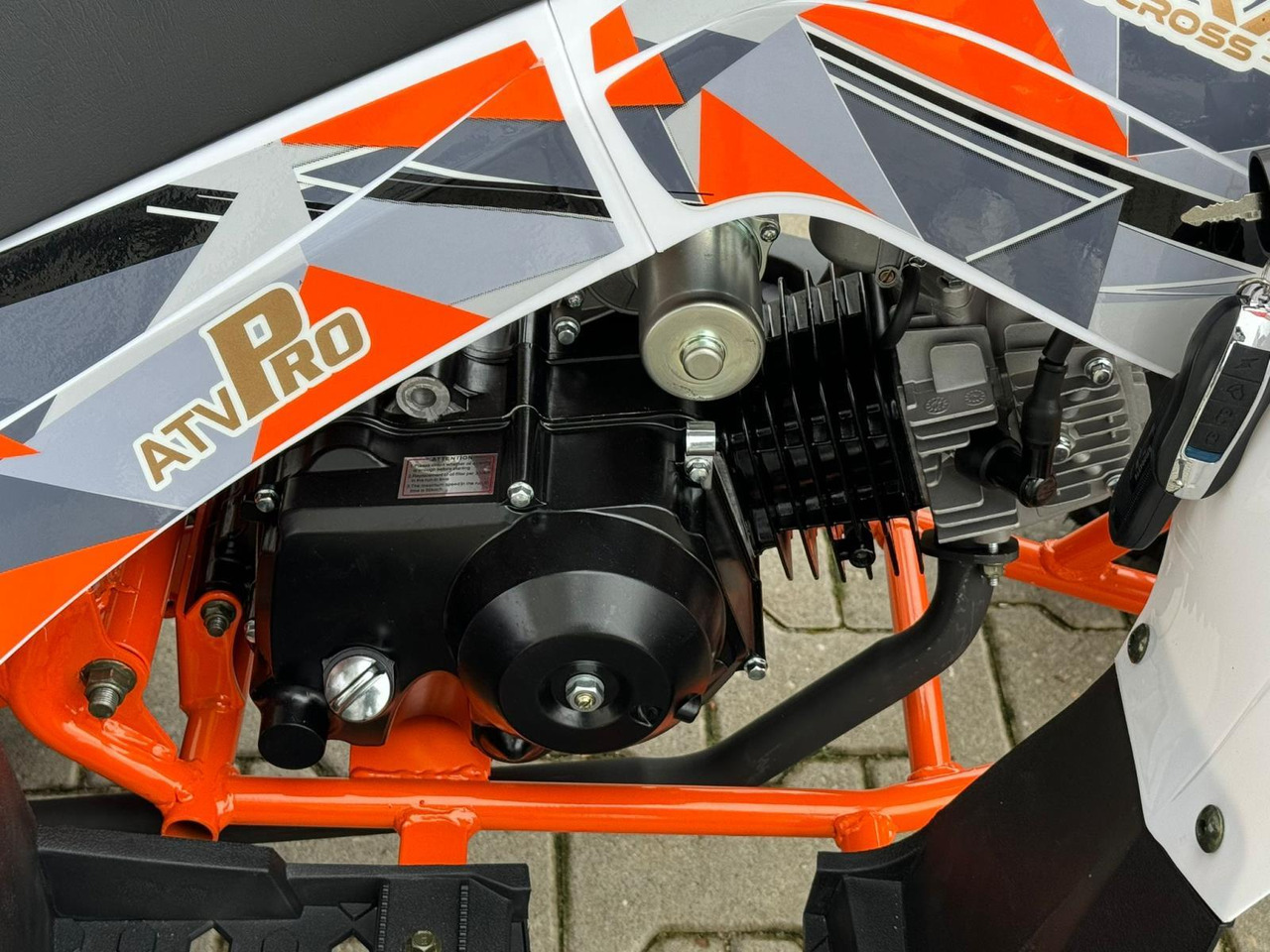 Quad UltraMotocross 125cc (oranje) - Quadricycle: photos 5 Quad UltraMotocross 125cc (oranje) - Quadricycle: photos 5