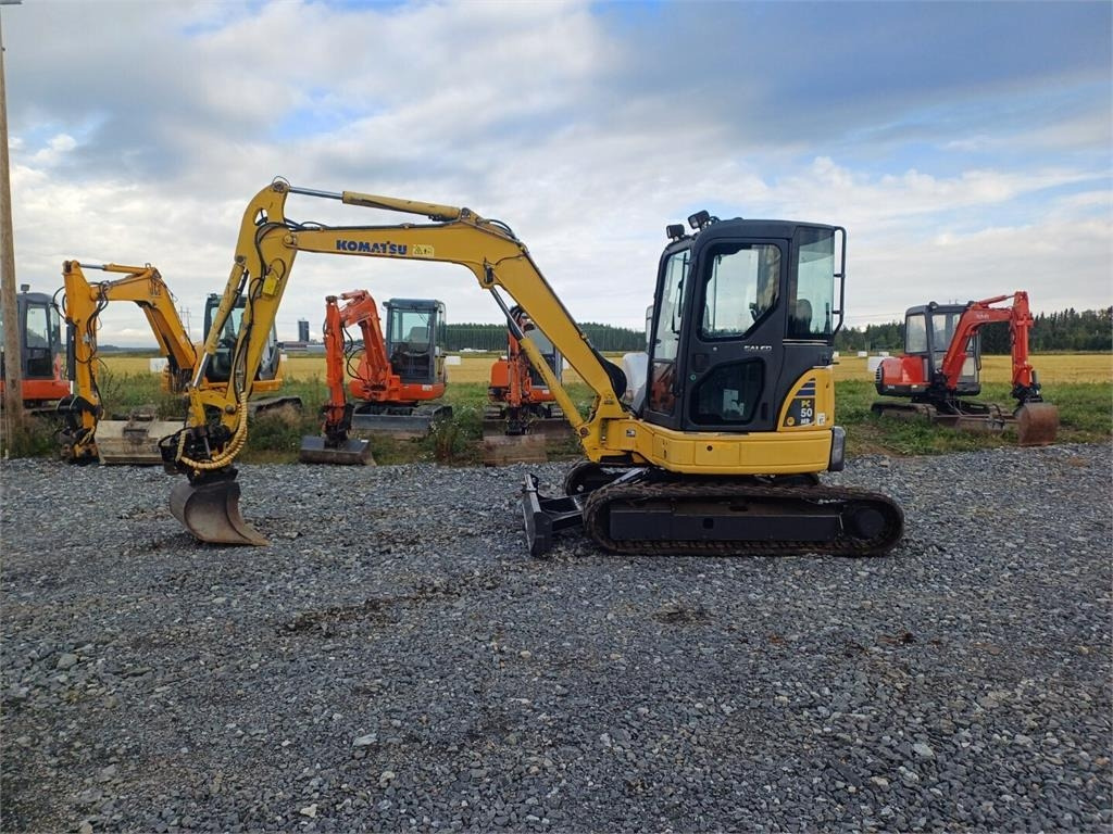 Komatsu pc50mr-2 Engcon pyörittäjällä - Mini pelle: photos 2 Komatsu pc50mr-2 Engcon pyörittäjällä - Mini pelle: photos 2