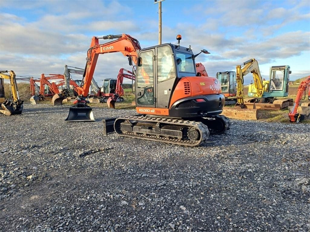 Kubota KX080-4a Pyörittäjällä - Mini pelle: photos 3 Kubota KX080-4a Pyörittäjällä - Mini pelle: photos 3