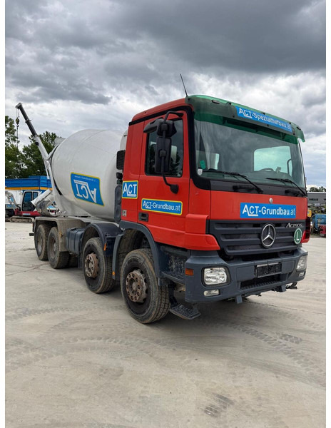 Mercedes-Benz Actros 4141 - Camion malaxeur: photos 1 Mercedes-Benz Actros 4141 - Camion malaxeur: photos 1