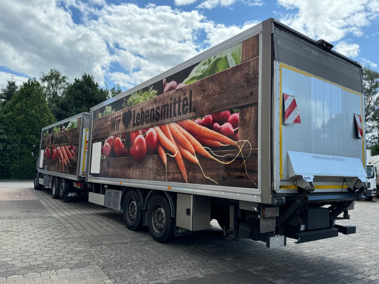 Mercedes-Benz Antos 2540/Durchladbar/Frigoblock/2x LBW/kpl.Zug - Camion frigorifique: photos 5 Mercedes-Benz Antos 2540/Durchladbar/Frigoblock/2x LBW/kpl.Zug - Camion frigorifique: photos 5