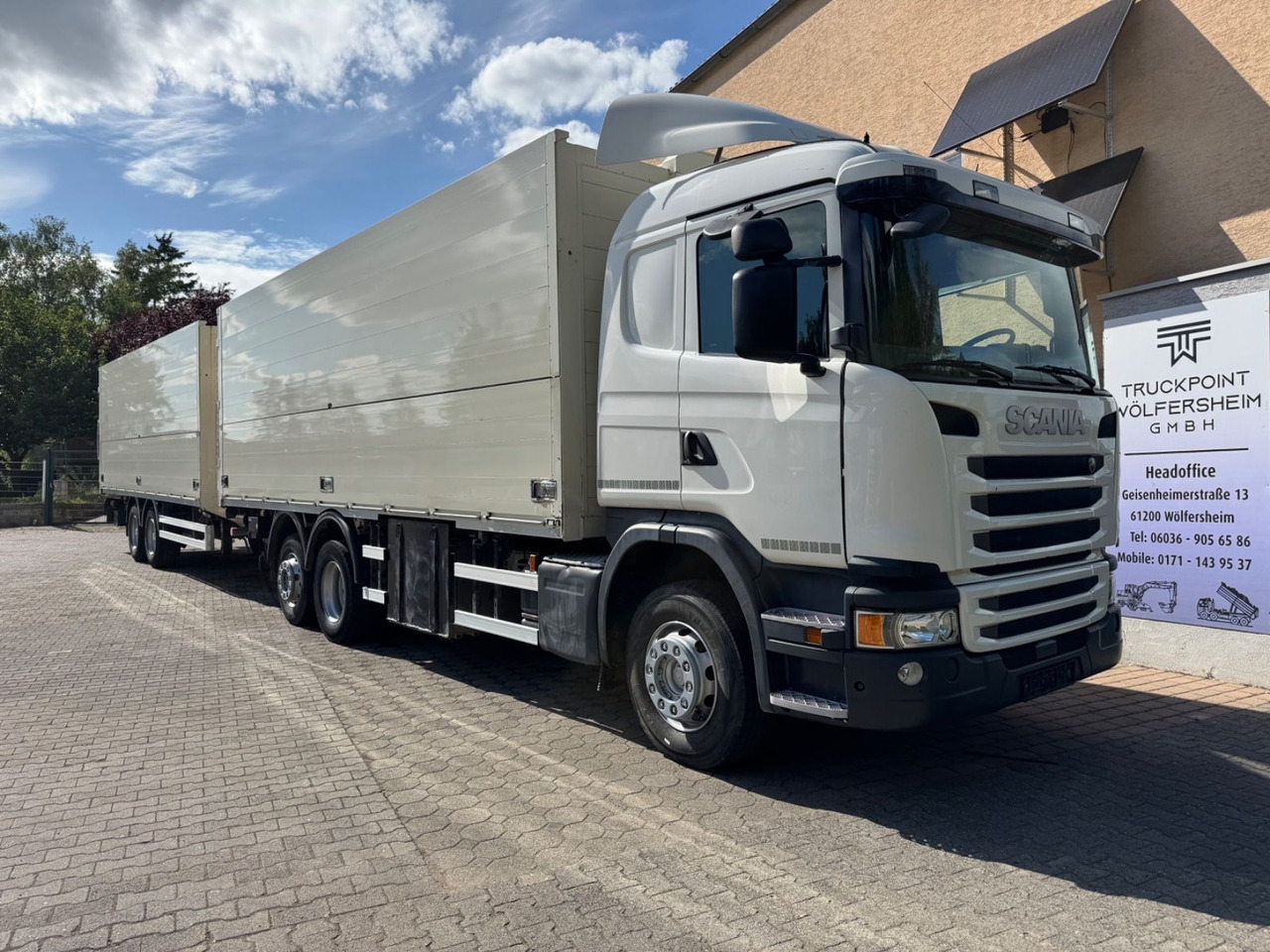 Scania G410/Lenk-Lift/2xLBW/inkl. Anhänger/Tüv-neu - Camion pour le transport de boissons: photos 1 Scania G410/Lenk-Lift/2xLBW/inkl. Anhänger/Tüv-neu - Camion pour le transport de boissons: photos 1