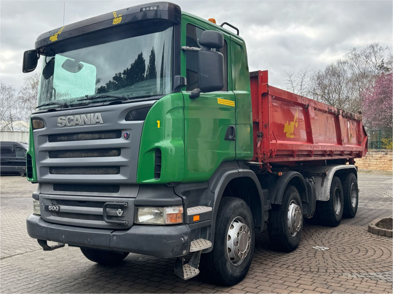 Scania R500/V8/BB/KLIMA/8x4/Dautel/Top-Zustand! - Camion benne: photos 2 Scania R500/V8/BB/KLIMA/8x4/Dautel/Top-Zustand! - Camion benne: photos 2