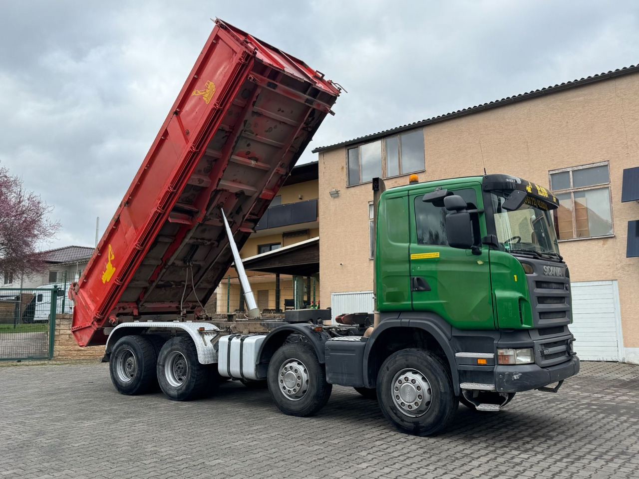 Scania R500/V8/BB/KLIMA/8x4/Dautel/Top-Zustand! - Camion benne: photos 4 Scania R500/V8/BB/KLIMA/8x4/Dautel/Top-Zustand! - Camion benne: photos 4