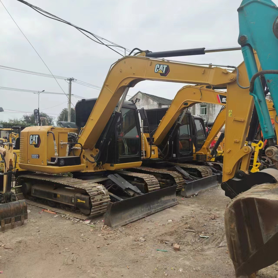 CATERPILLAR 308E2 - Pelle sur chenille: photos 5 CATERPILLAR 308E2 - Pelle sur chenille: photos 5